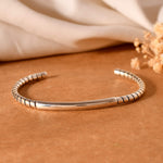 Dhurv Silver Kada - 925 Silver Jewellery Meera Jaipur