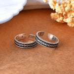 Dia silver toe ring - 925 Silver Jewellery Meera Jaipur