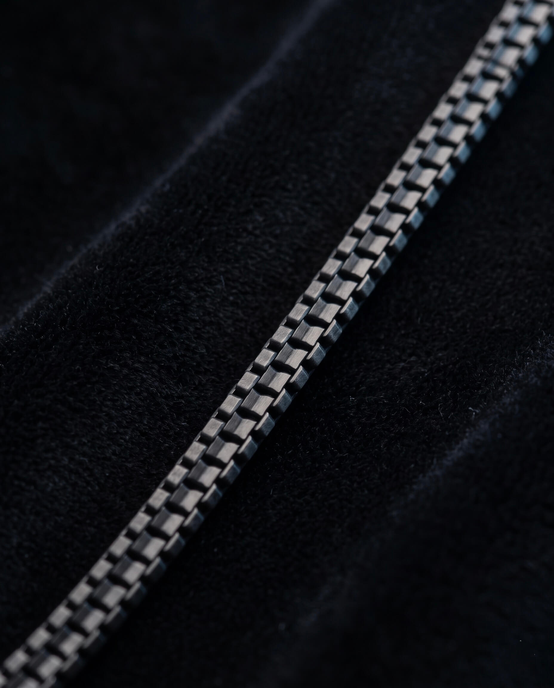 Double Box Silver Chain 925 sterling silver meera jaipur
