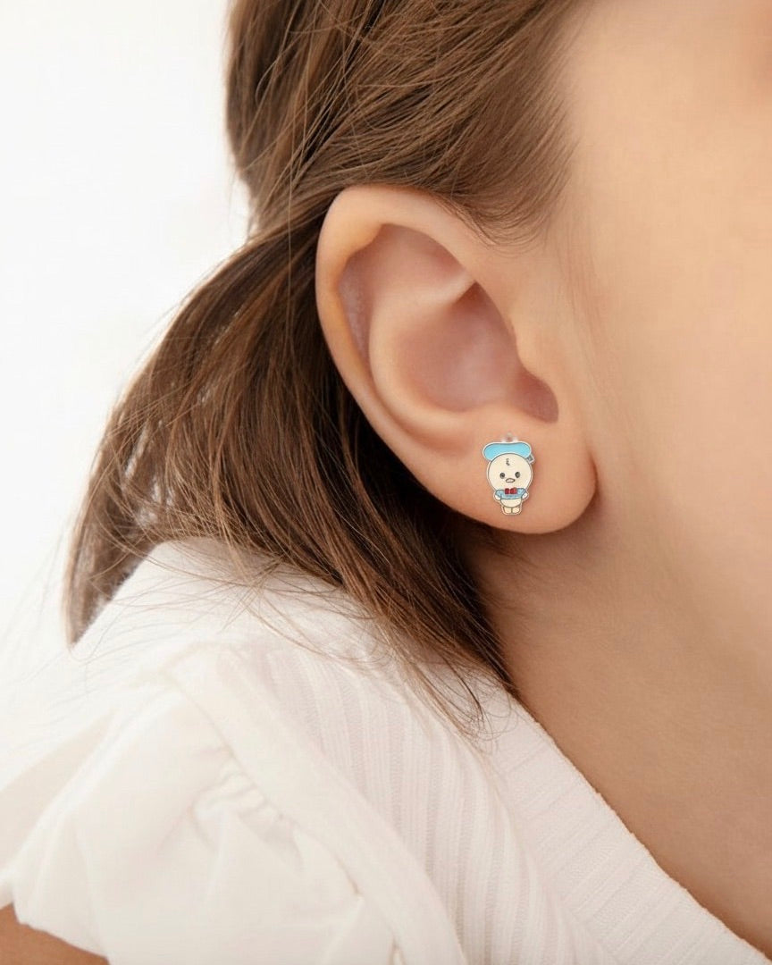 Ducky Blue Cap Set 925 sterling silver meera jaipur
