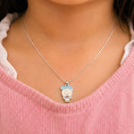 Ducky Blue Cap Set 925 sterling silver meera jaipur