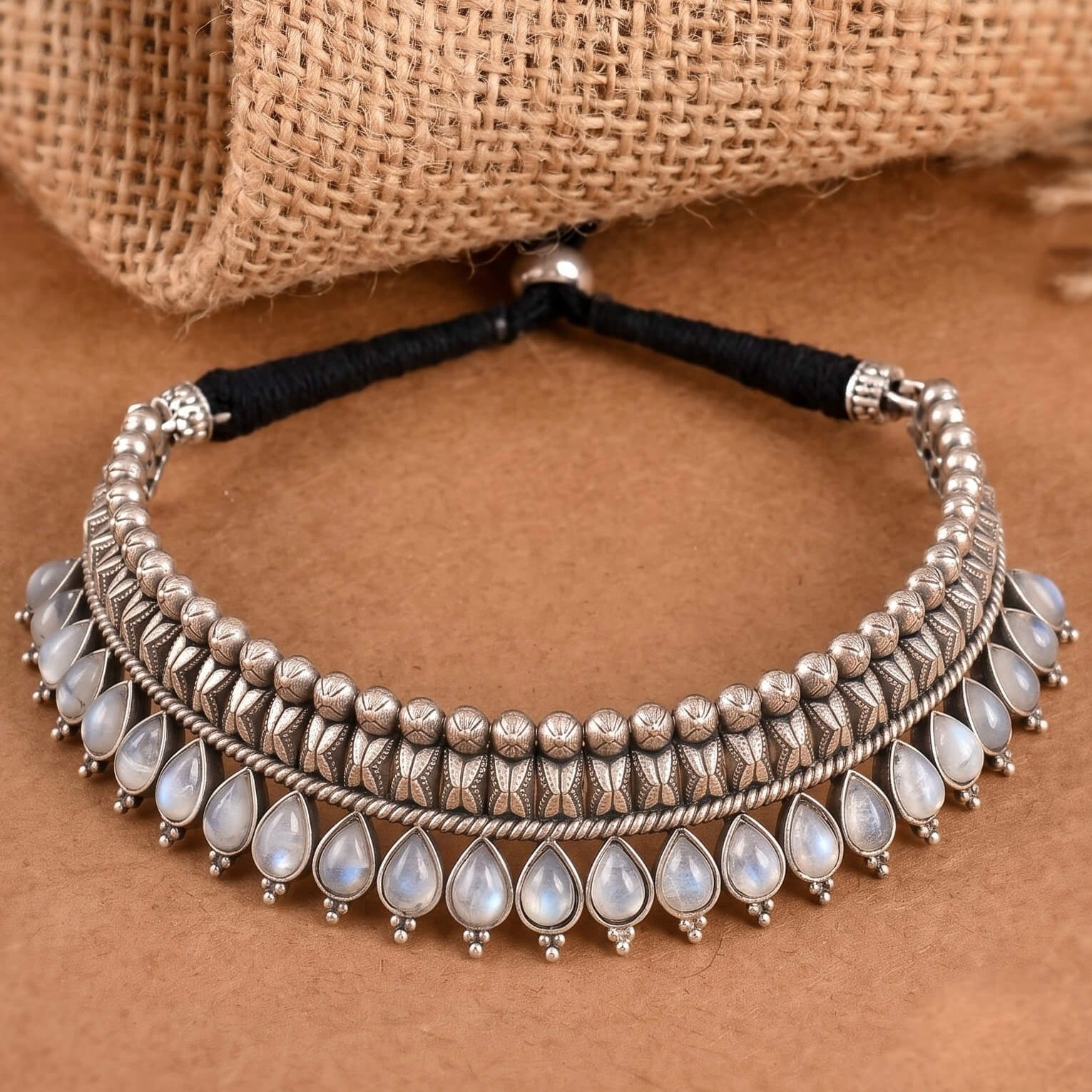 Somya Silver Necklace