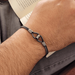Eternal Loop silver Bracelet - 925 Silver Jewellery Meera Jaipur