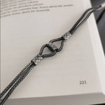 Eternal Loop silver Bracelet - 925 Silver Jewellery Meera Jaipur