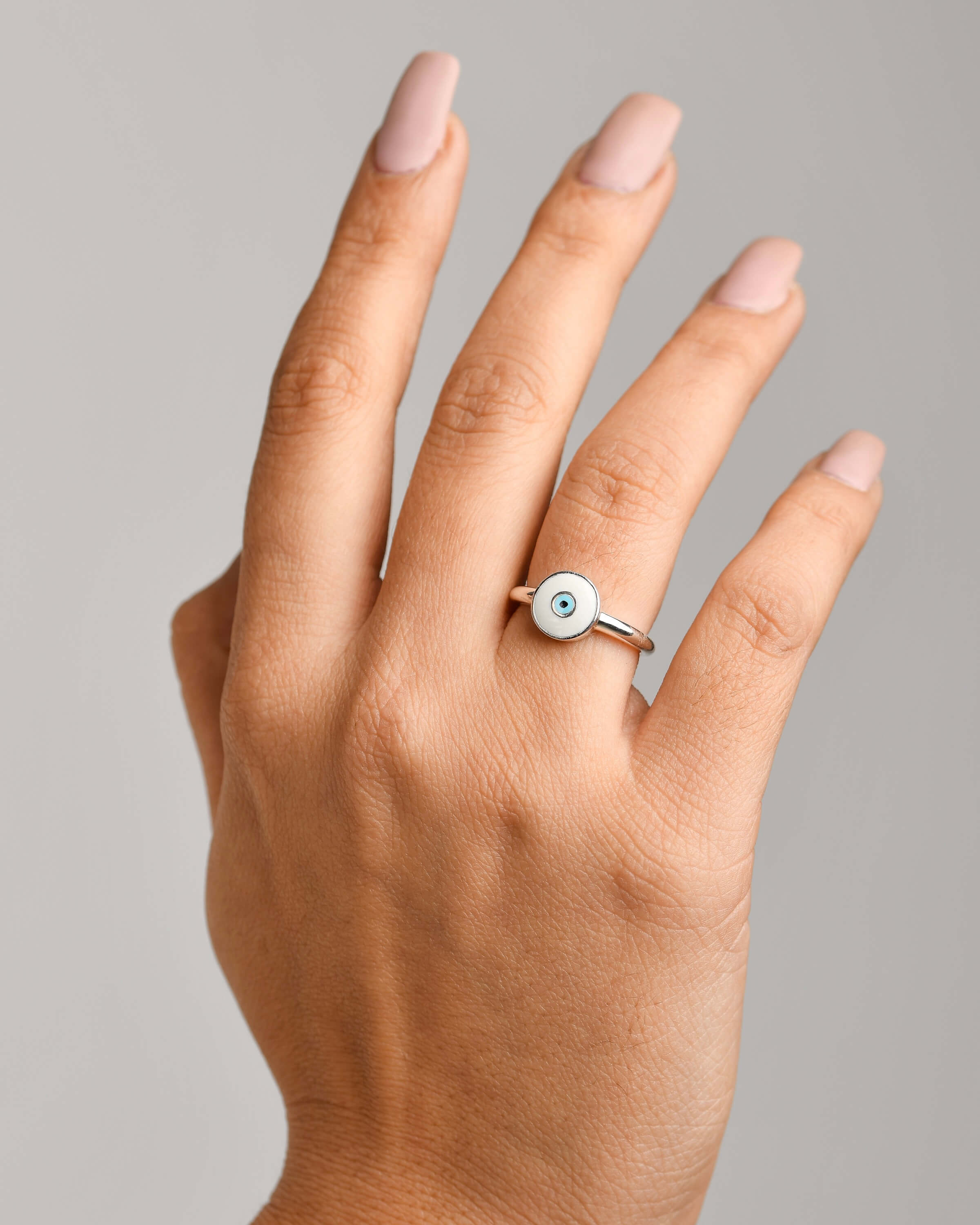 Evil eye ring 925 sterling silver meera jaipur
