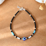 Evil eye silver bracelet - 925 Silver Jewellery Meera Jaipur