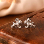 Khargosh Silver Studs - 925 Silver Jewellery Meera Jaipur