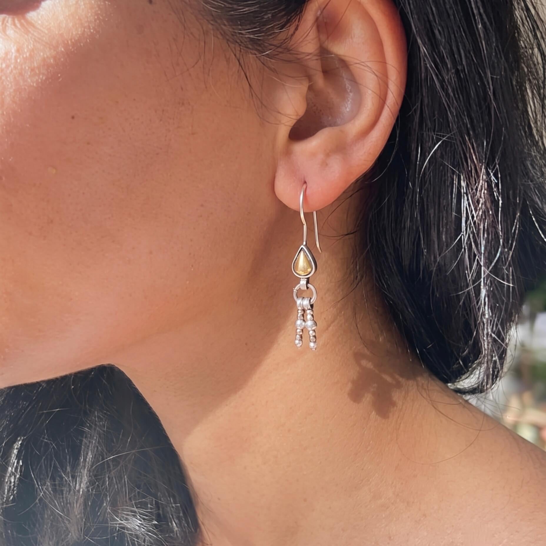 Tarangini Silver Earrings