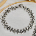 Jodha Anklets - 925 Silver Jewellery Meera Jaipur