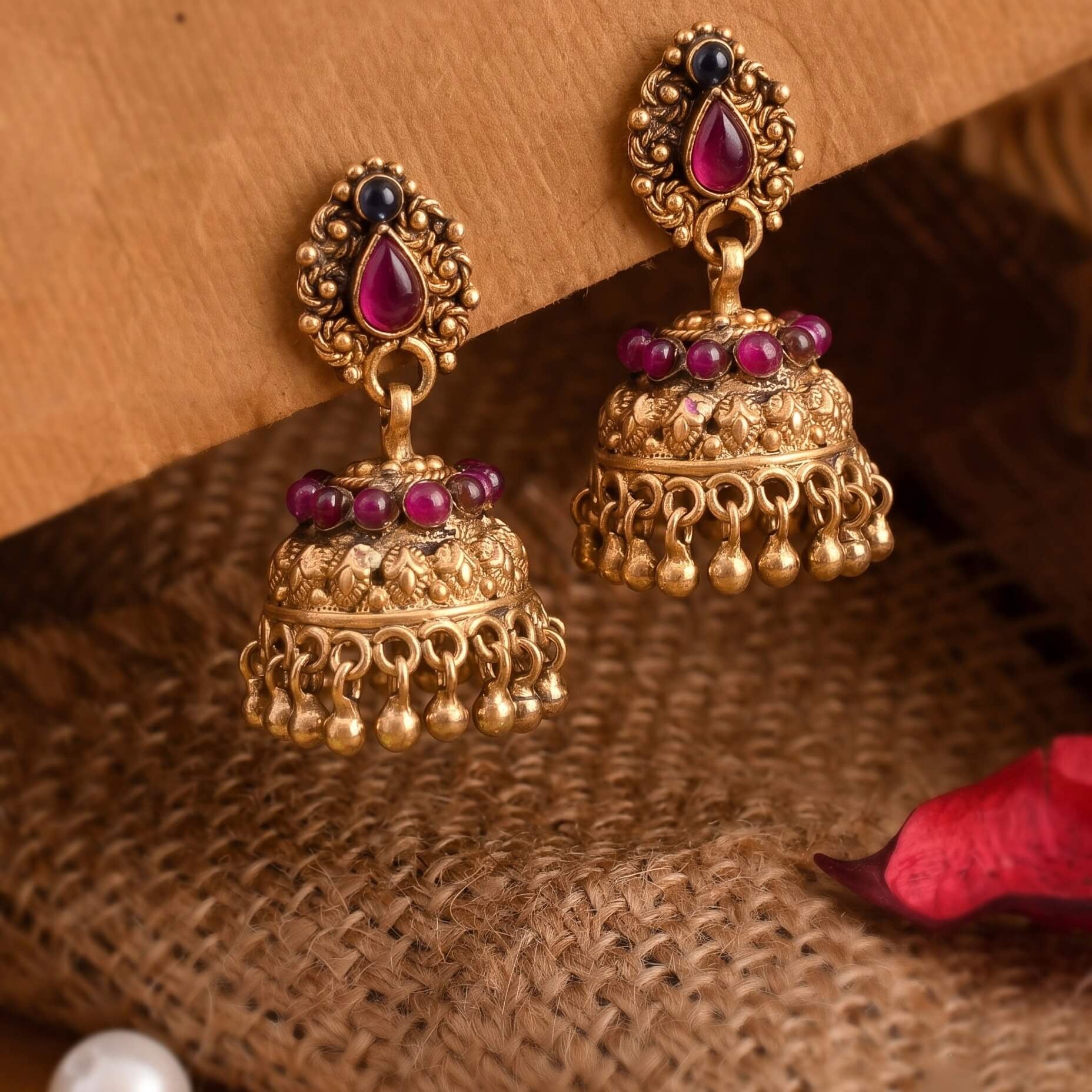 Ansh Silver Jhumki
