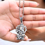 Ganesh ji Pendant - 925 Silver Jewellery Meera Jaipur