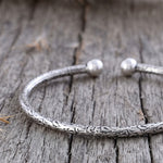 Gargi Silver Bangle - 925 Silver Jewellery Meera Jaipur