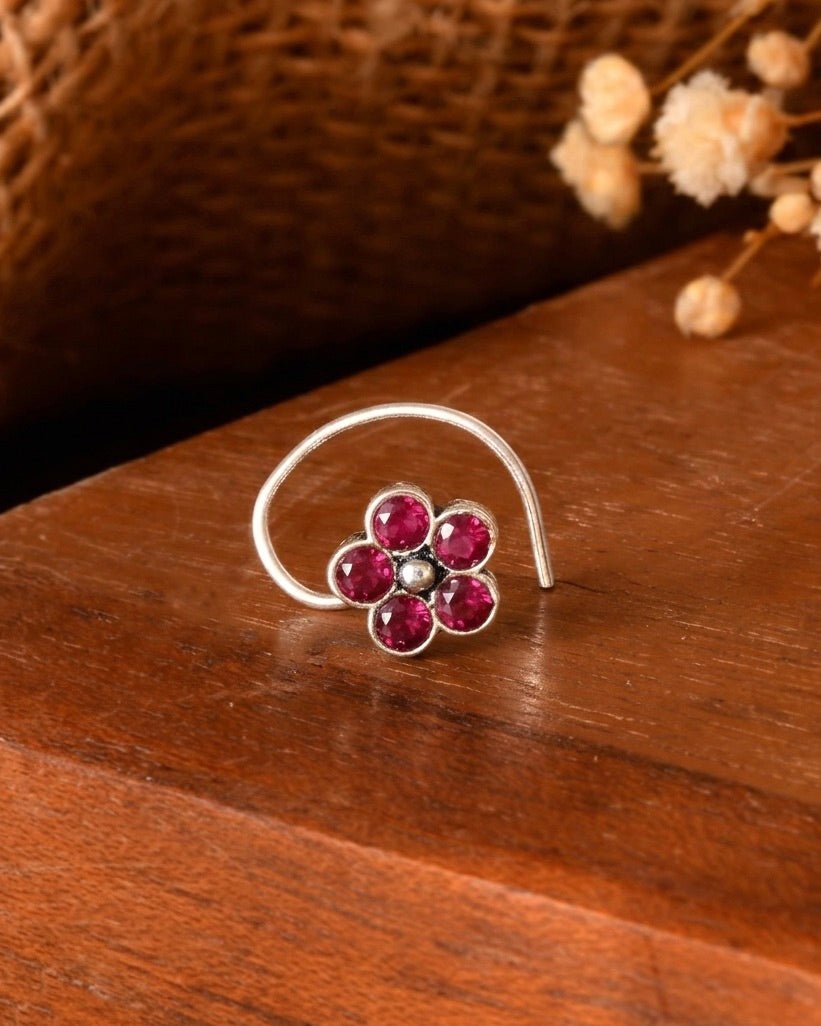 Neel Silver Nath - 925 Silver Jewellery Meera Jaipur