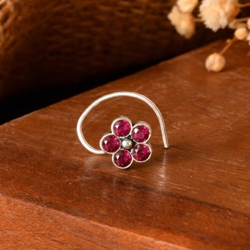 Neel Silver Nath - 925 Silver Jewellery Meera Jaipur