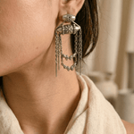 Samaira silver earrings - 925 Silver Jewellery Meera Jaipur