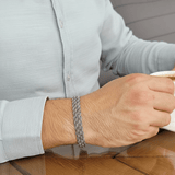 Interweave Silver Bracelet