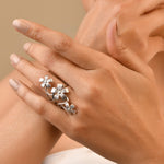Gulika Twist Silver Ring - 925 Silver Jewellery Meera Jaipur