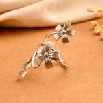 Gulika Twist Silver Ring - 925 Silver Jewellery Meera Jaipur