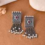 Hansa Silver Earring 931 sterling silver meera jaipur1