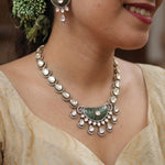 Haryal Silver Necklace Set 925 sterling silver meera jaipur