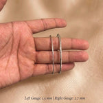 High Polish Plain Chudi Bangle - 925 Silver Jewellery Meera Jaipur