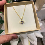 Evil Eye Necklace - 925 Silver Jewellery Meera Jaipur