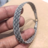 Interweave Silver Bracelet