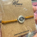 Evil eye Silver rakhi