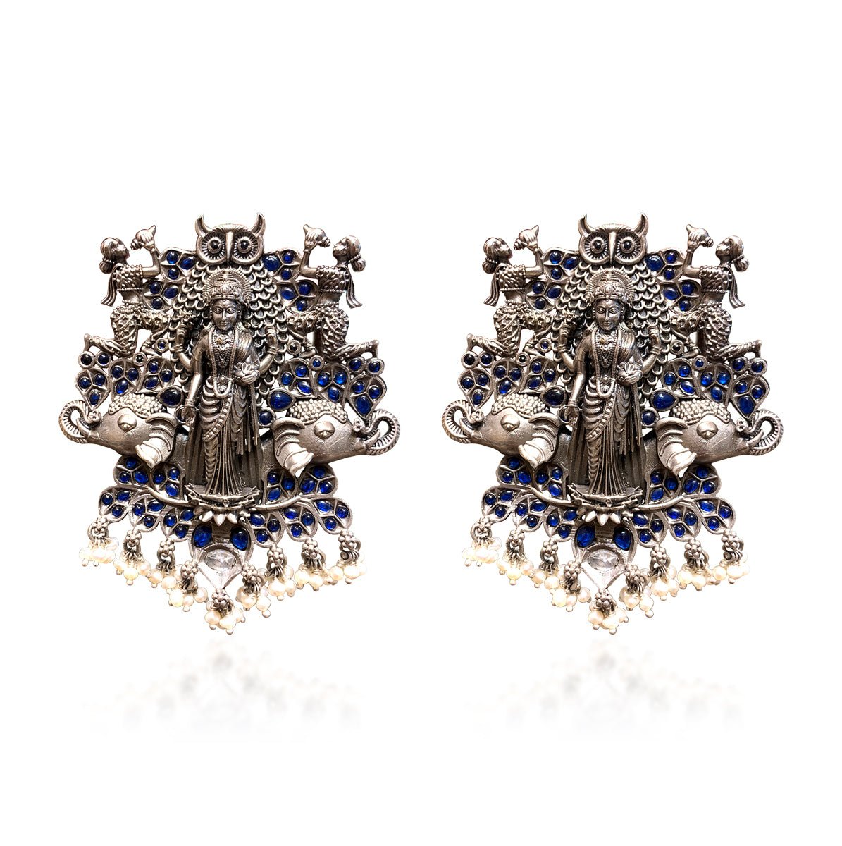 Devi Temple Pandant - 925 Silver Jewellery Meera Jaipur