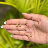 Sunlit Spark Silver Set