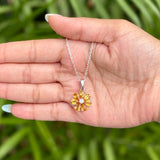Golden Bloom Pendant