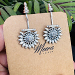 Surya silver earring cuff - 925 Silver Jewellery Meera Jaipur