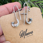 Kabbu silver earring cuff - 925 Silver Jewellery Meera Jaipur