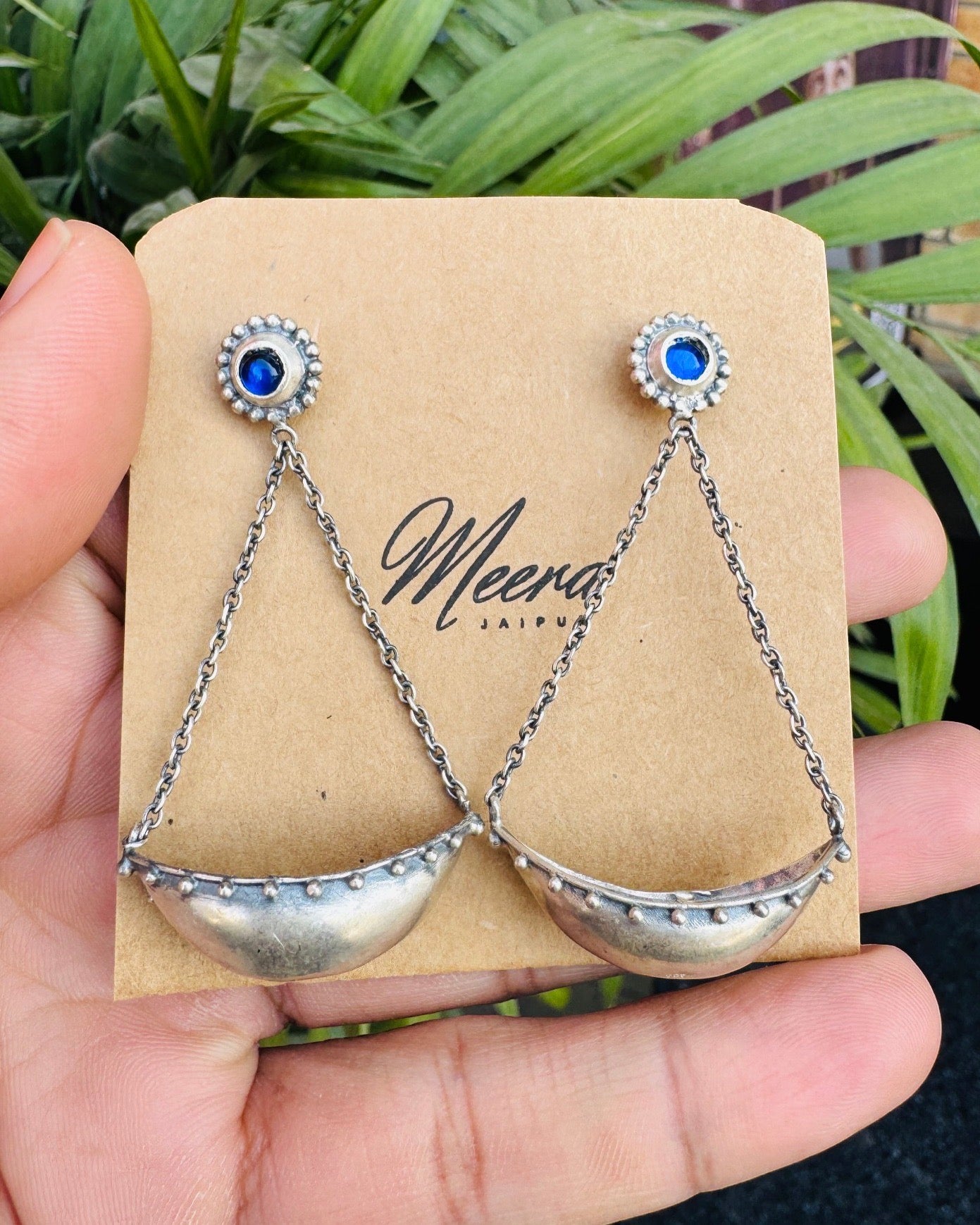 Kanishka Silver earrings - 925 Silver Jewellery Meera Jaipur