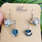 Matka silver earrings - 925 Silver Jewellery Meera Jaipur