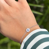 Evil eye Minimal Bracelet