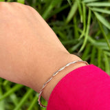 Twist Duo Silver Bracelet