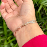 Multi-Strand Harmony Silver Bracelet
