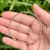 Twist Duo Silver Bracelet
