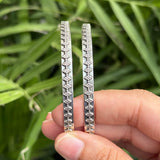 Rava Silver Bangle