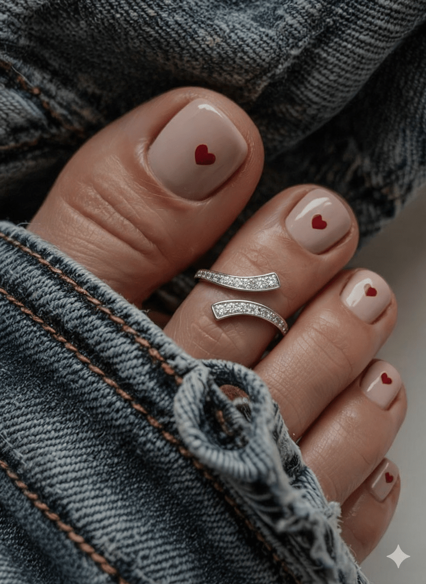 Infinity Glow Toe Ring - 925 Silver Jewellery Meera Jaipur