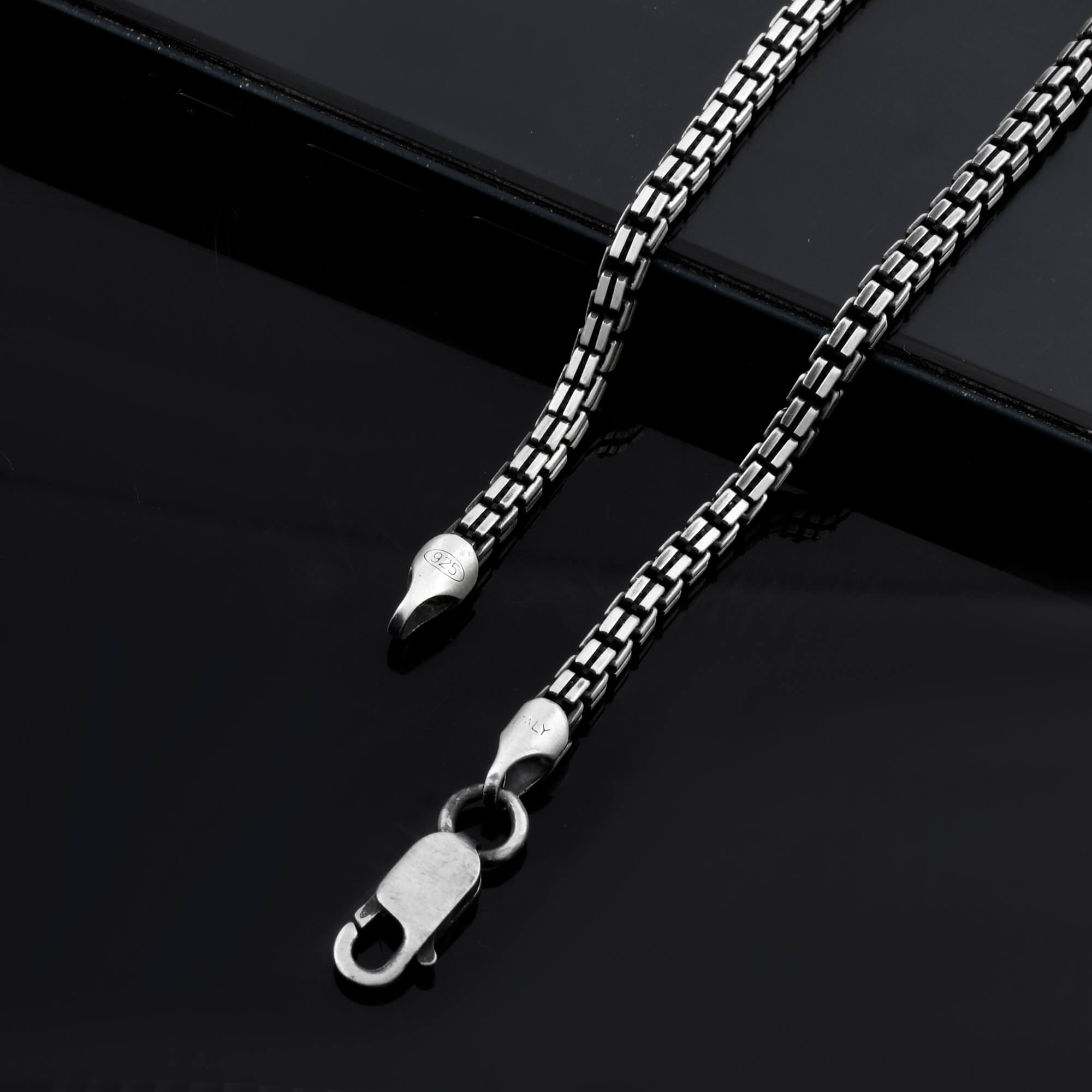 Italian Silver Bracelet - 925 Silver Jewellery Meera Jaipur
