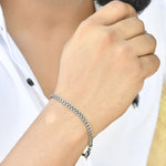 Italian Silver Bracelet - 925 Silver Jewellery Meera Jaipur