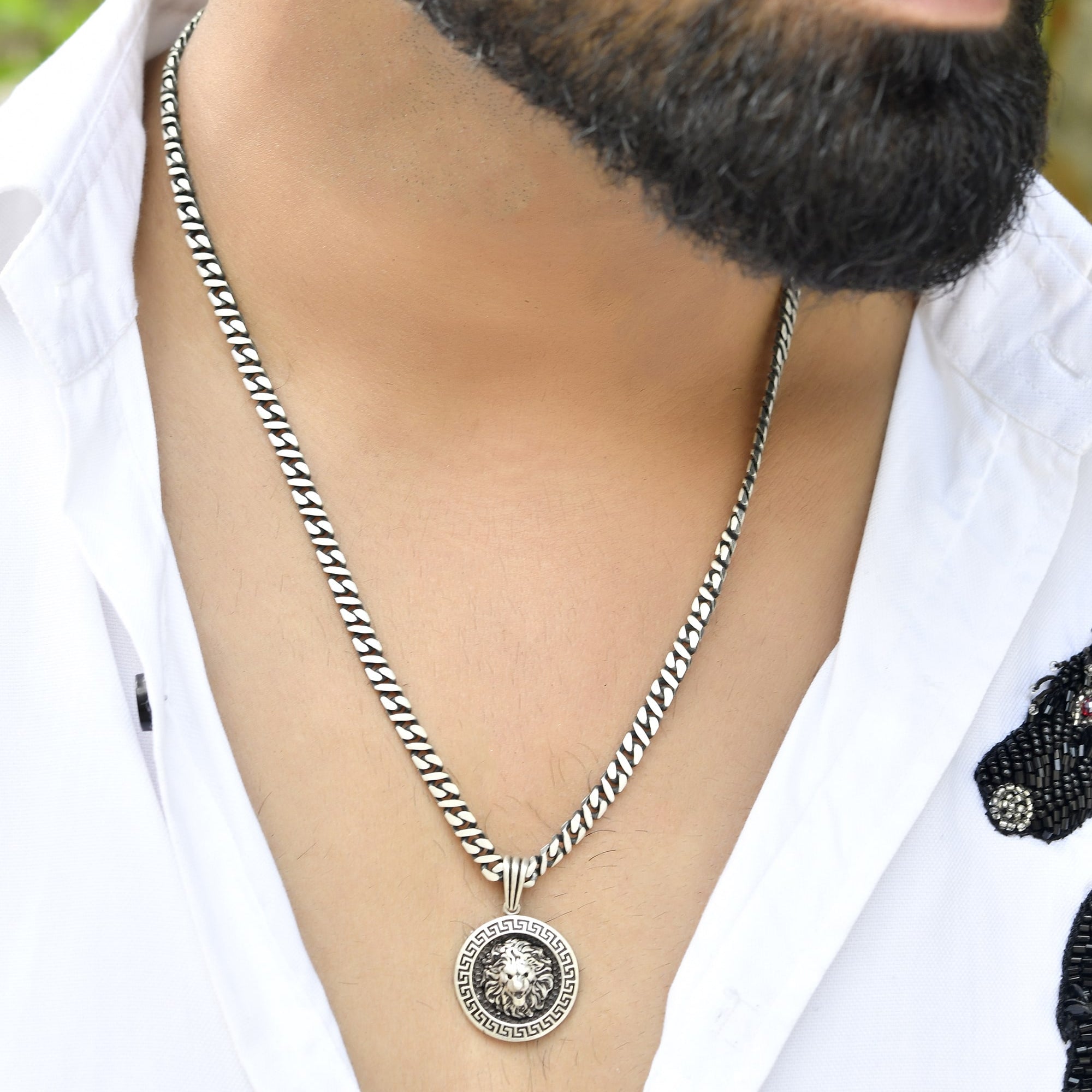 Jaguar Silver pendant - 925 Silver Jewellery Meera Jaipur