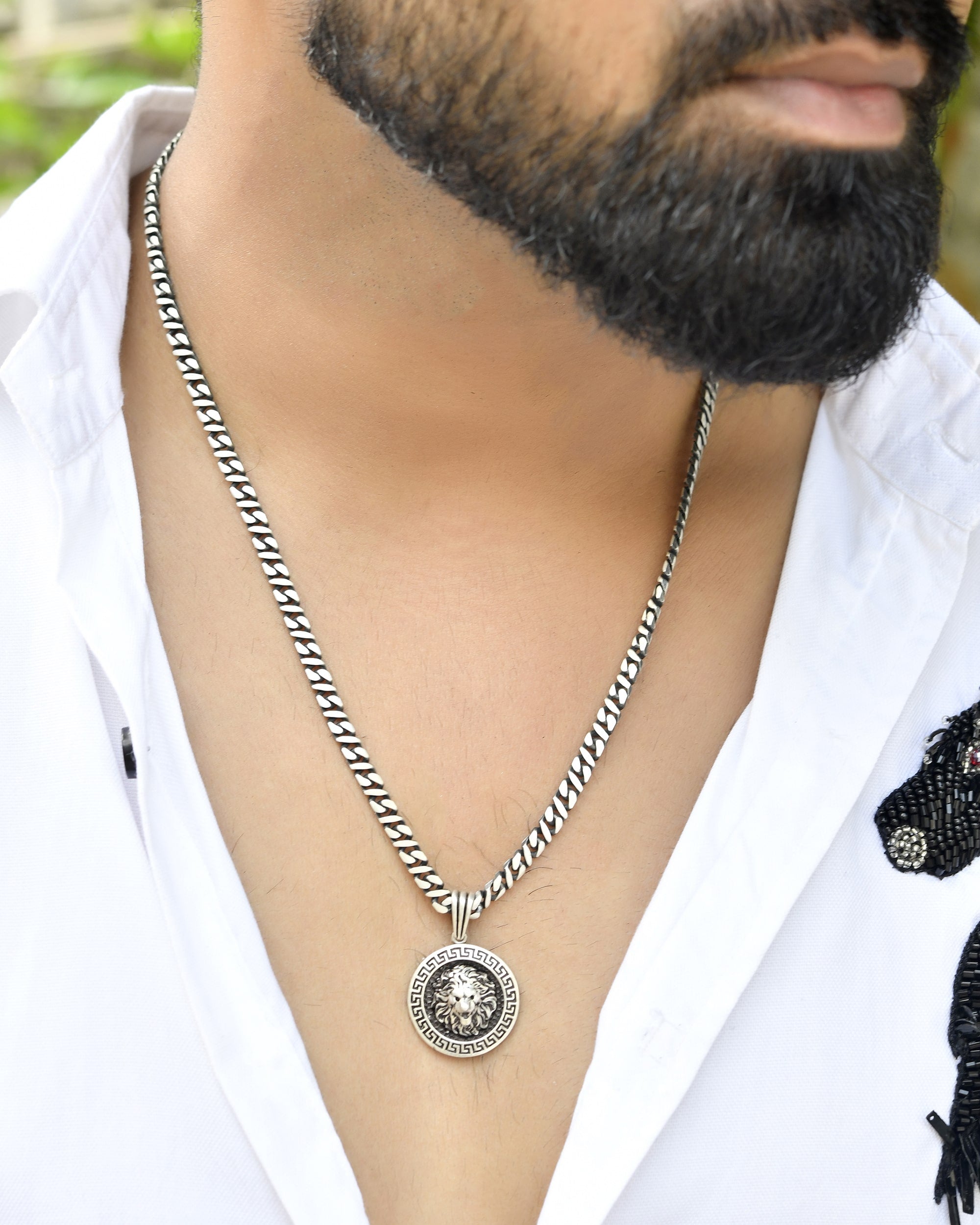 Jaguar Silver pendant - 925 Silver Jewellery Meera Jaipur