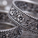 Juhi Silver Bangle - 925 Silver Jewellery Meera Jaipur