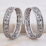 Juhi Silver Bangle - 925 Silver Jewellery Meera Jaipur