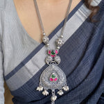 Kamal Necklace 925 sterling silver meera jaipur