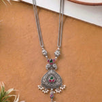 Kamal Necklace 925 sterling silver meera jaipur1