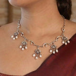 Kanika Silver Necklace - 925 Silver Jewellery Meera Jaipur